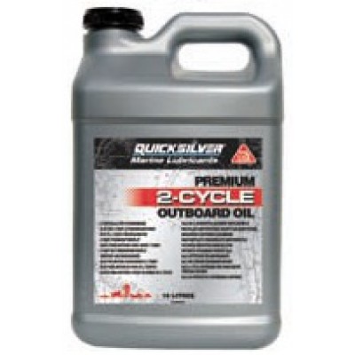Quicksilver 2-cycle TC-W3 Premium outboard oil, 9,46л